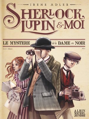 cover image of Le Mystère de la dame en noir